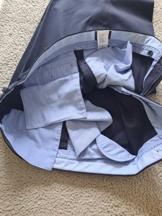 Pantalón chino Mirto azul