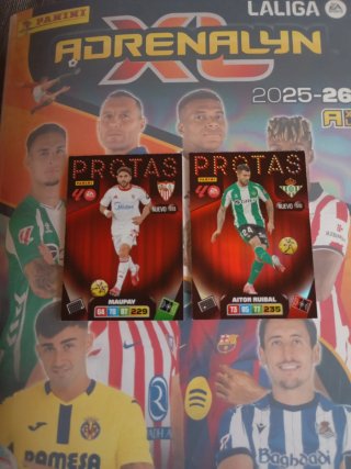 Protas 510 y 513 Adrenalyn XL Panini