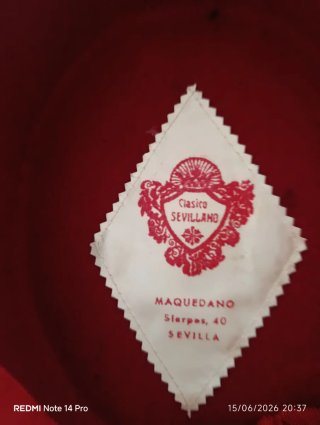 Sombrero Cordobés Rojo