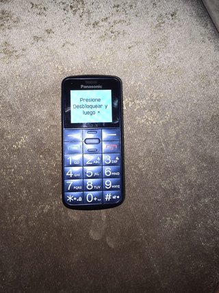 Móvil Panasonic Libre para Mayores Azul