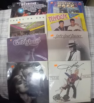 Lote de  Vinilos LP Pop Rock Internacional y Naci
