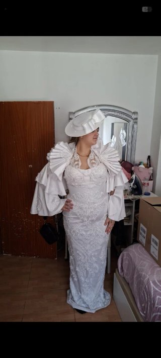 Vestido de Novia Gitana Talla 42 con complementos