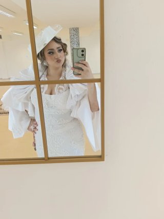 Vestido de Novia Gitana Talla 42 con complementos