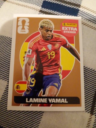 Cromo Panini Extra Lamine Yamal España