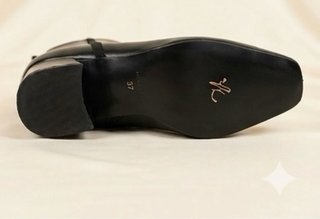 Botines Piel Negros Vintage Atelier Talla 37