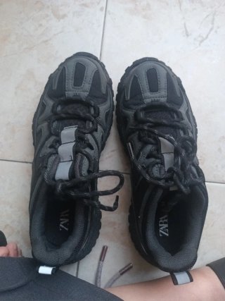 Zapatillas niño negras talla 34