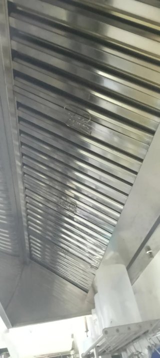 Campana extractora industrial acero inoxidable