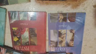 Colección de 7 libros de pintura.