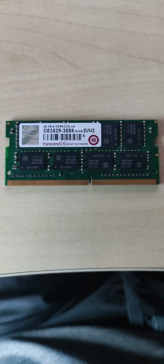Módulo RAM Transcend 8GB DDR4 2133MHz
