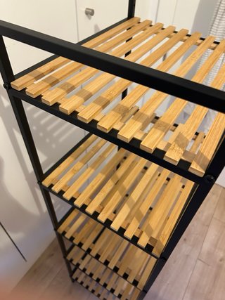 Estantería Metálica y Madera
