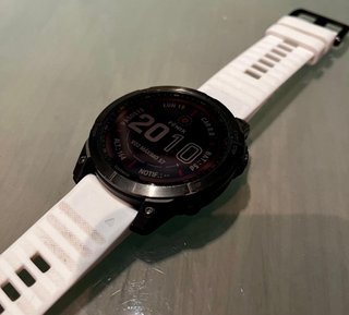 Garmin Fenix 7 Solar Zafiro + correa Titanio