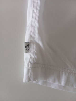 Pantalones cortos blancos de Kappa Vintage Talla X