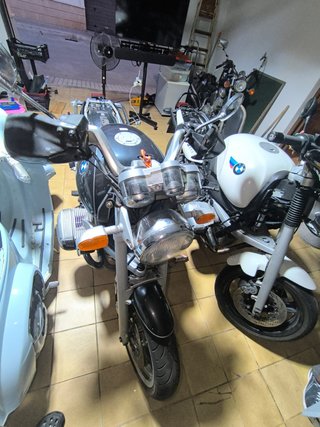 BMW R850R Negra/Plata