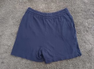 Burberrys Shorts Azul Marino Bordado Vintage