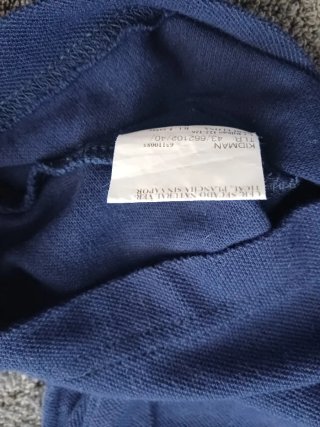 Burberrys Shorts Azul Marino Bordado Vintage