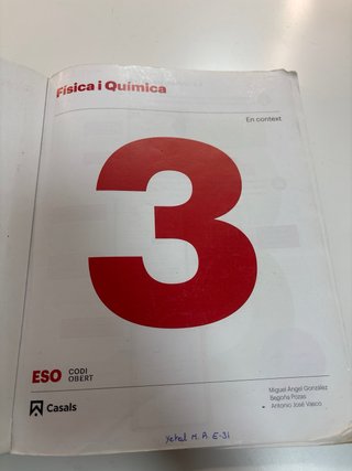Física i química, 3 ESO Codi obert