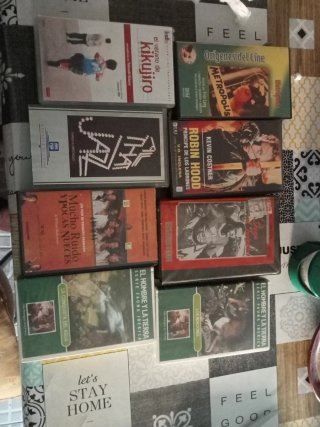 Lote Películas VHS Clásicas y Documentales
