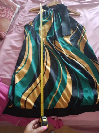 Vestido midi estampado
