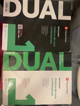 Dual 1. Història del món contemporani. Llibre c...