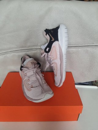 Zapatillas Nike Flex 38 Rosa y Negro