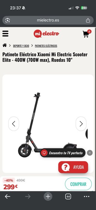 Xiaomi Mi Electric Scooter Elite 700W (10”, suspen