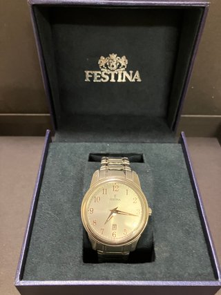 Reloj Festina Hombre Acero Clásico + Caja