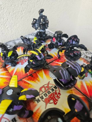 Coleção Bakugan Darkus Rara Vintage
