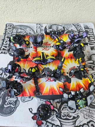 Coleção Bakugan Darkus Rara Vintage