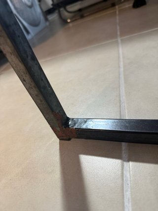 Mesa extensible madera y metal