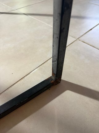 Mesa extensible madera y metal