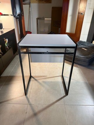 Mesa extensible madera y metal