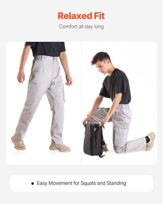 VEVOR pantalones resistentes fuego algodón
