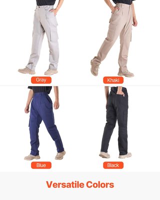 VEVOR pantalones resistentes fuego algodón