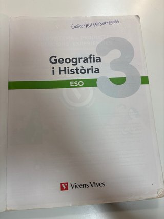 Geografia i història 3 ESO
