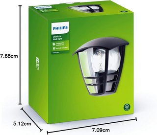 Philips lámpara de pared luz cálida jardín