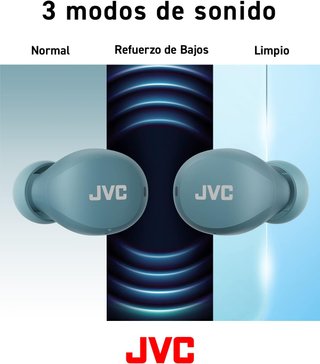 JVC auriculares inalámbricos pequeños ligeros