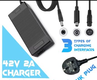 Cargador 42V 2A para Bici Eléctrica