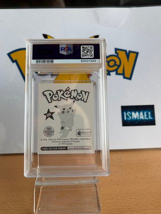 Carta Pokémon 1999 Merlin Ash #S26 GEM MT 10