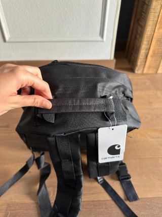 Mochila Carhartt Kick Flip Reflectante Negra