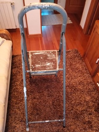Escalera aluminio 3 peldaños
