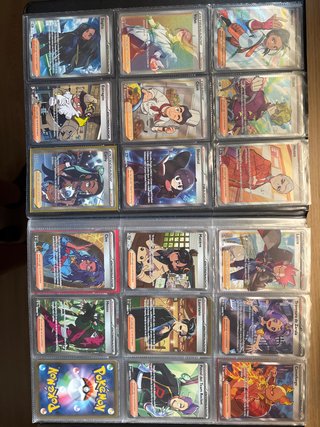 Cartas Pokémon TCG Full Art Entrenador Partidario
