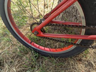 Bicicleta Monty T-217 Roja