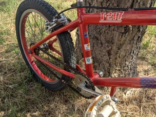 Bicicleta Monty T-217 Roja