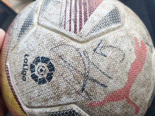 Balón oficial firmado de La Liga Santander 21/22