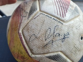 Balón oficial firmado de La Liga Santander 21/22