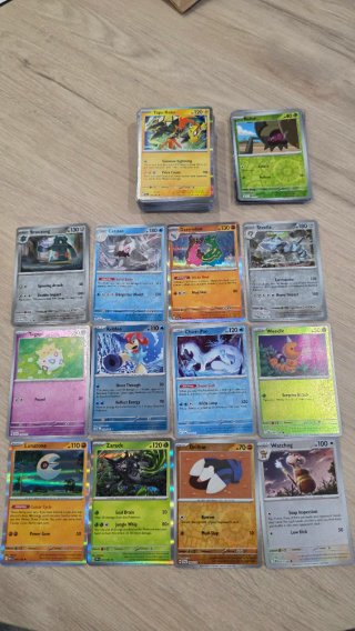 Pack 185 Cartas Pokémon TCG Inglés