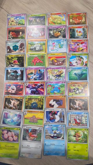 Pack 185 Cartas Pokémon TCG Inglés