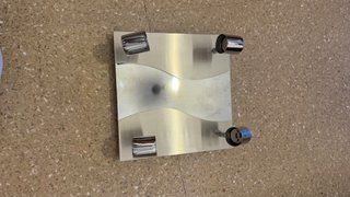 Lámpara de techo moderna plata