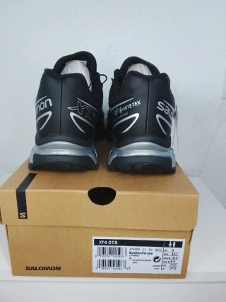 Salomon Botas Gore-Tex Negras Plata