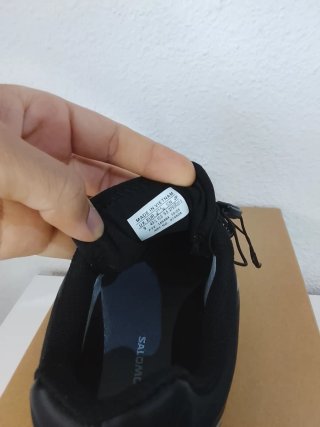 Salomon Botas Gore-Tex Negras Plata